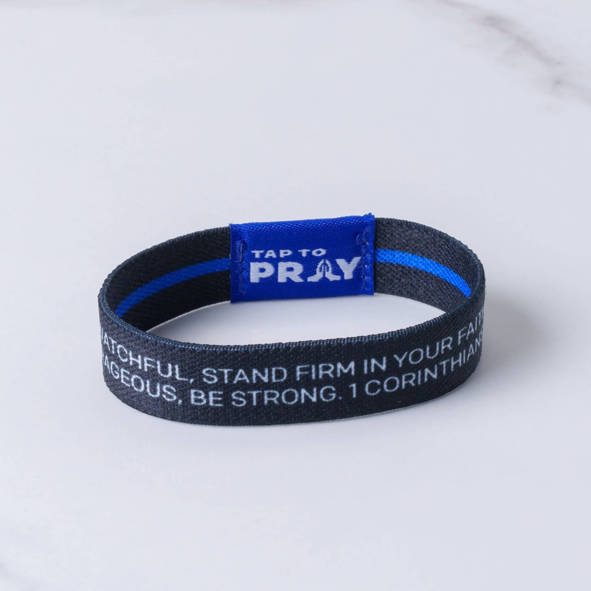 Versible - Tap To Pray™ Wristbands - First Responders Law Enforcement