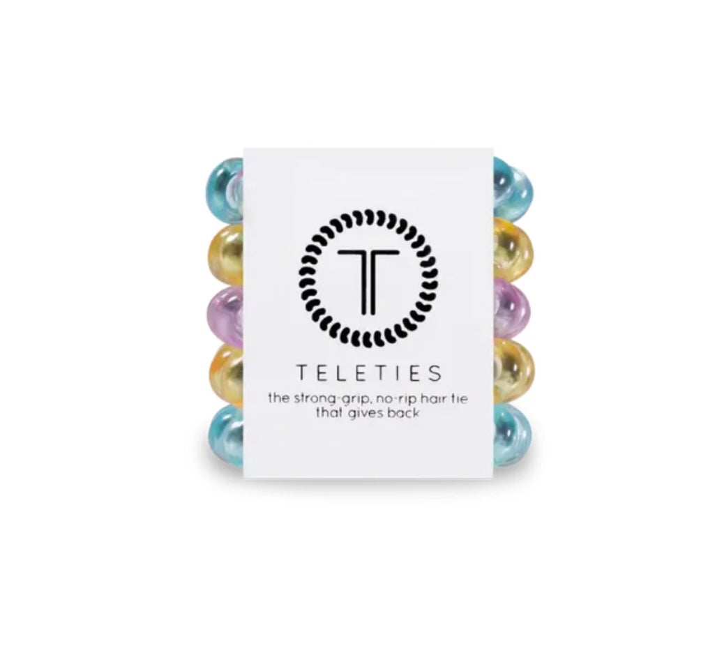 Vitamin sea teletie hair ties.