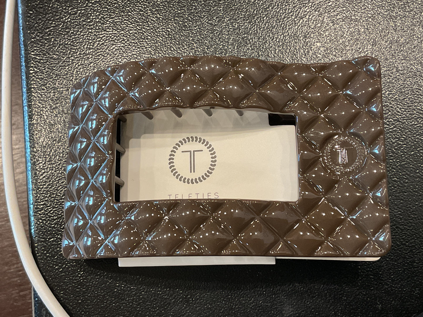 Teletie Flat Rectangle Hair Clip