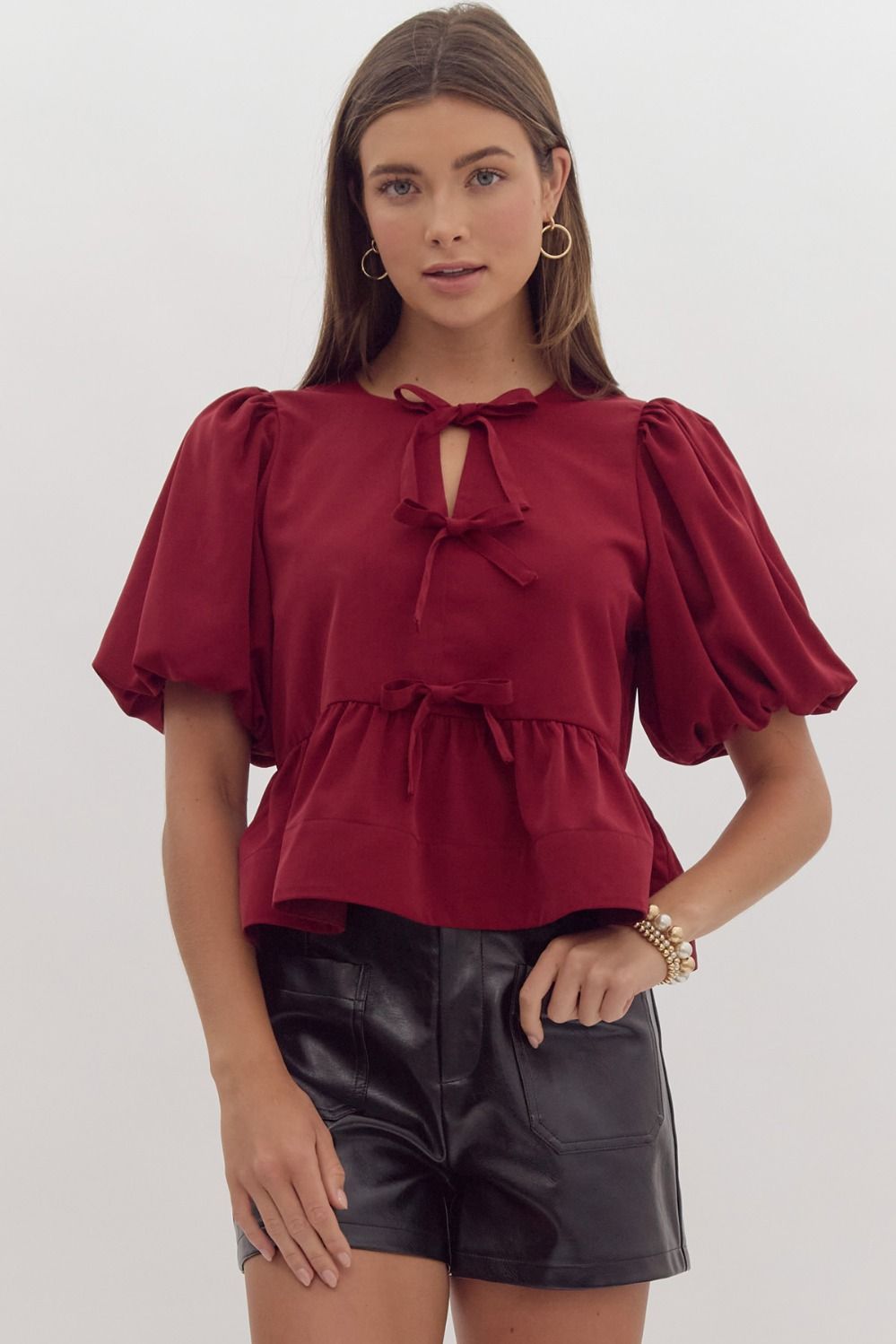 Triple Bow Top