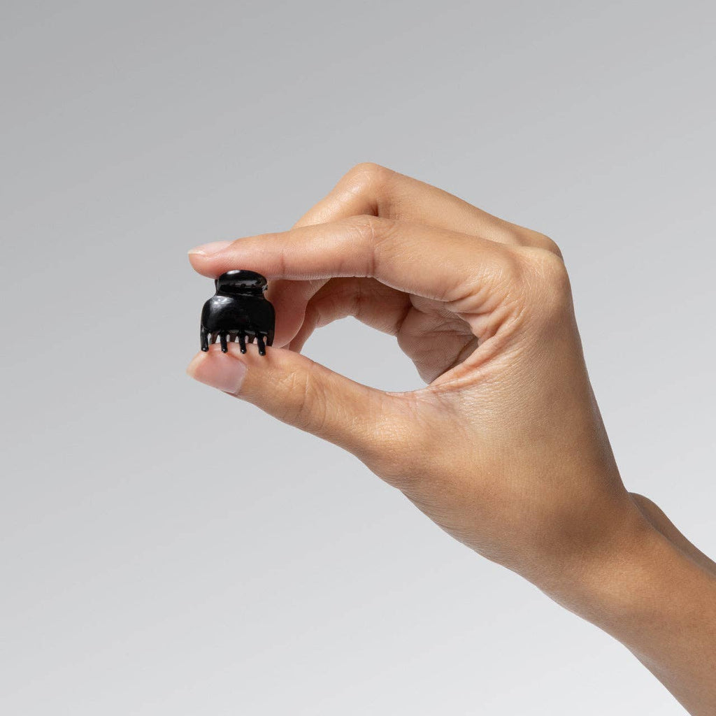 KITSCH - Black & Tort Micro Cloud Clip 16pc Set