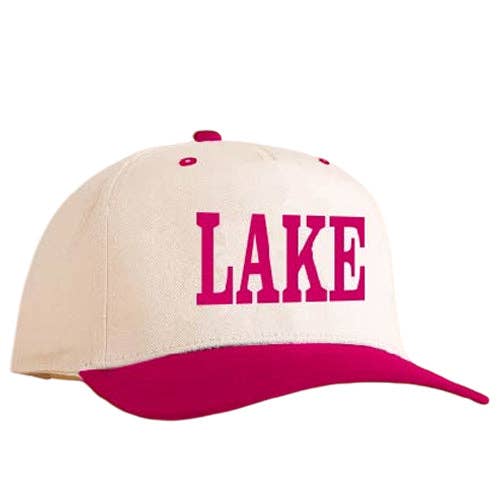 LAKE CAP HOT PINK