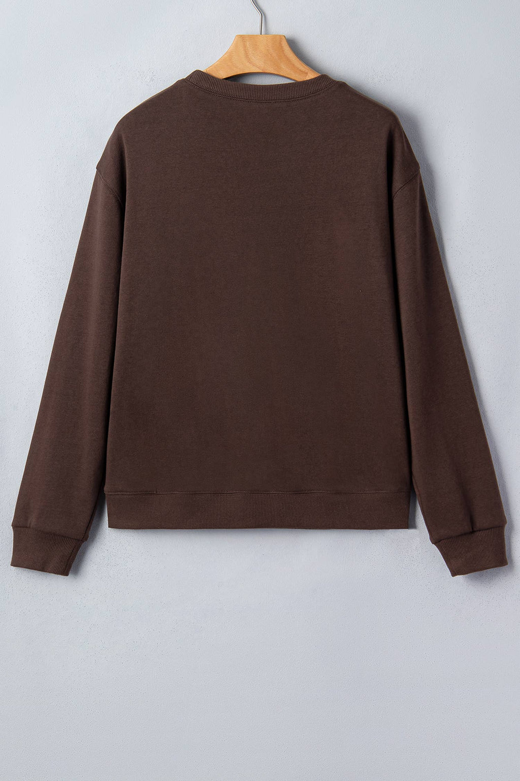 LA Society - LAS Western PRAY Plaid Letter Patchwork Sweatshirt (S-4X)