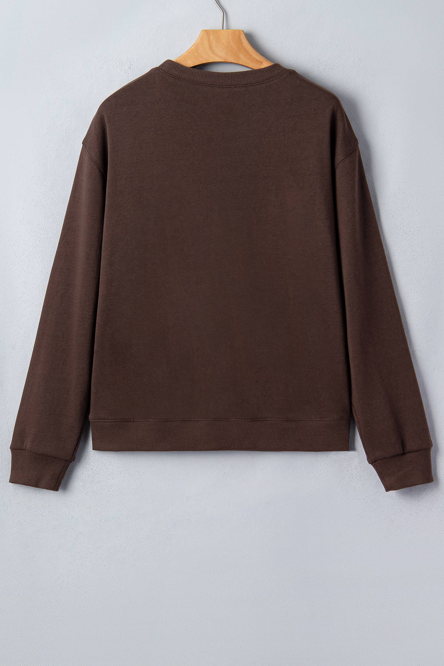 LA Society - LAS Western PRAY Plaid Letter Patchwork Sweatshirt (S-4X)