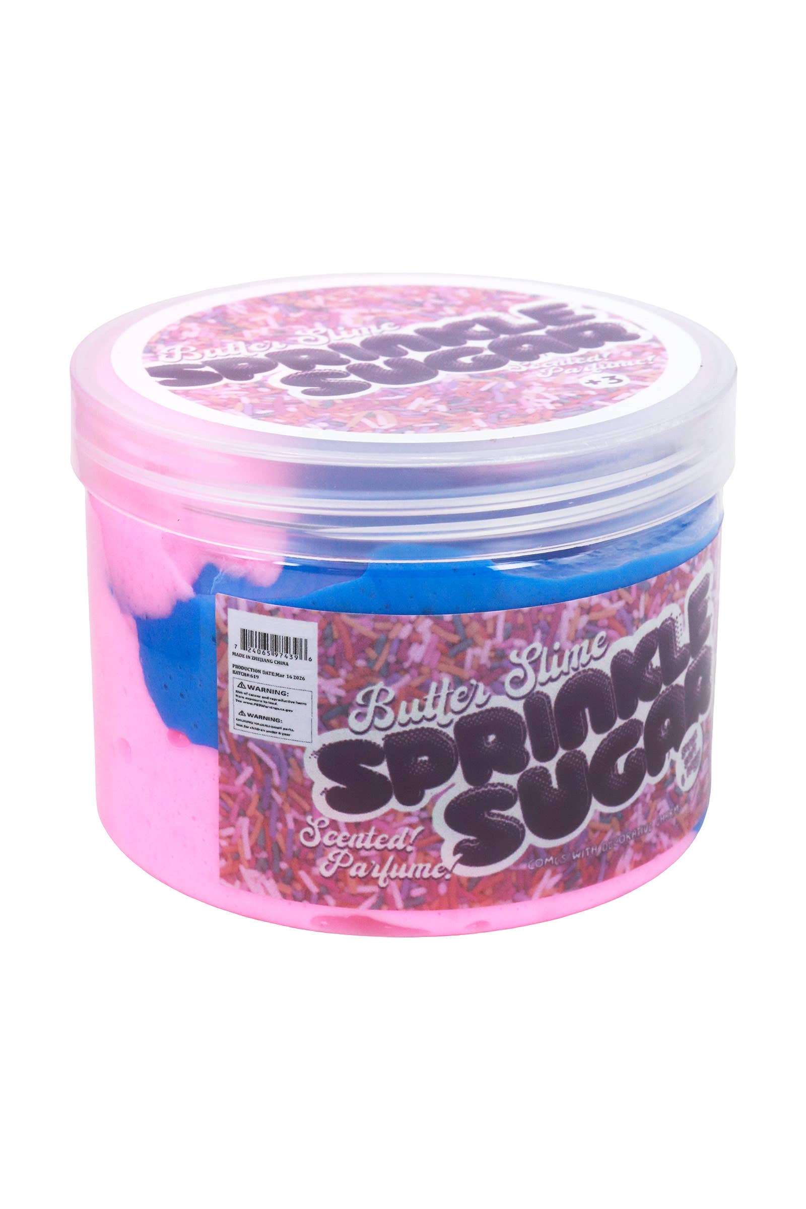 Cap Zone - Sweet Desserts Butter Slime Jar - 12 Pcs
