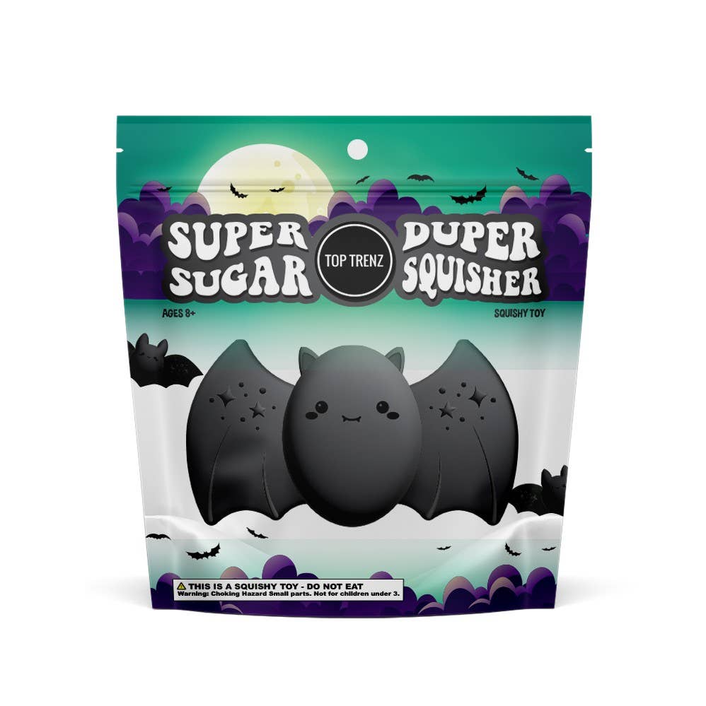 Top Trenz Inc - Super Duper Sugar Squisher - Bat