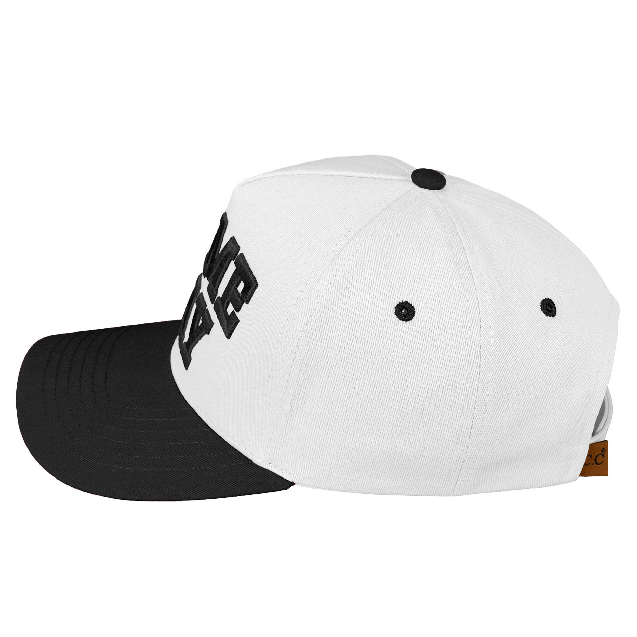 GAME DAY Embroidered Cotton Baseball Cap