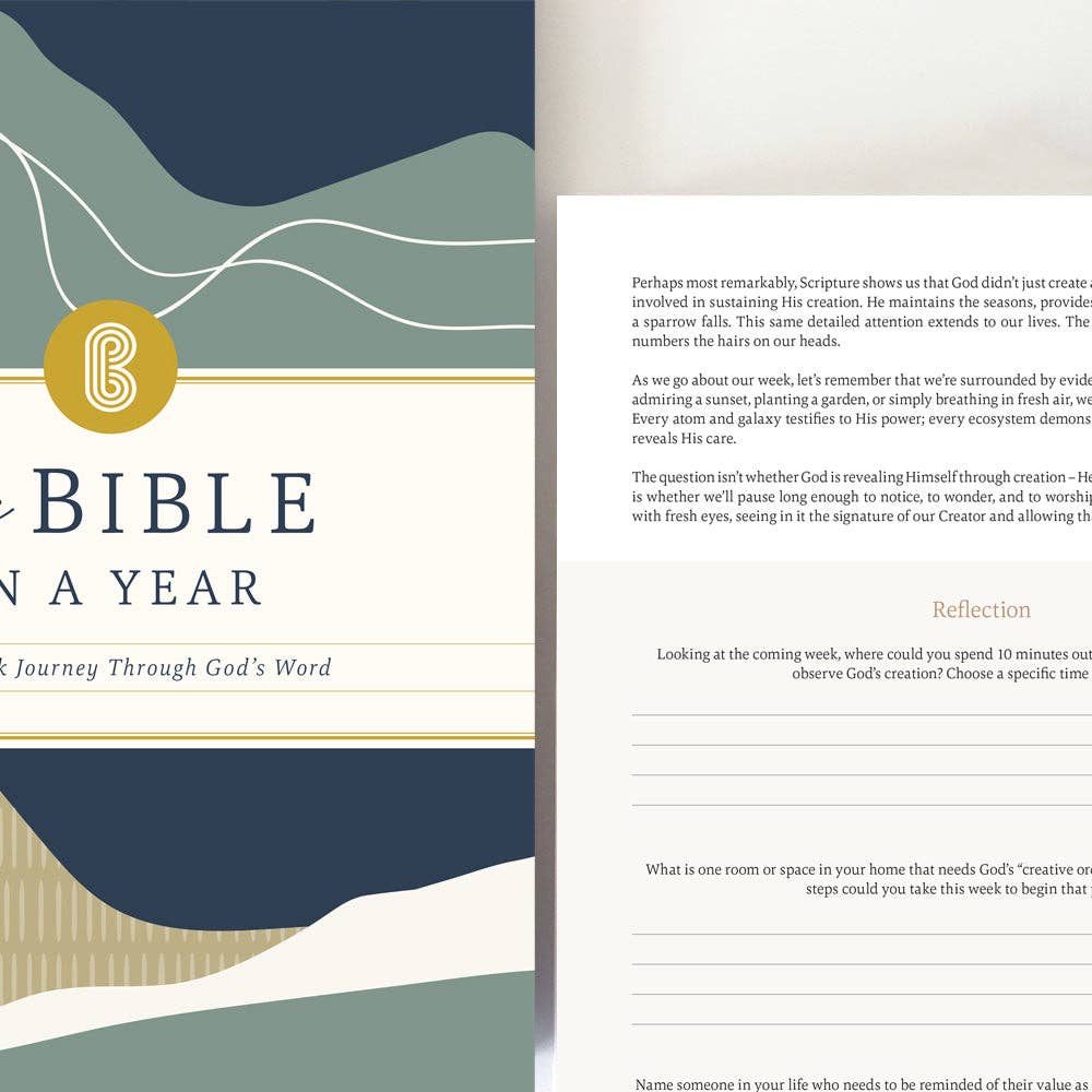 Spiral Bible - The Bible In A Year: A 52-Week Journey Through God's Word