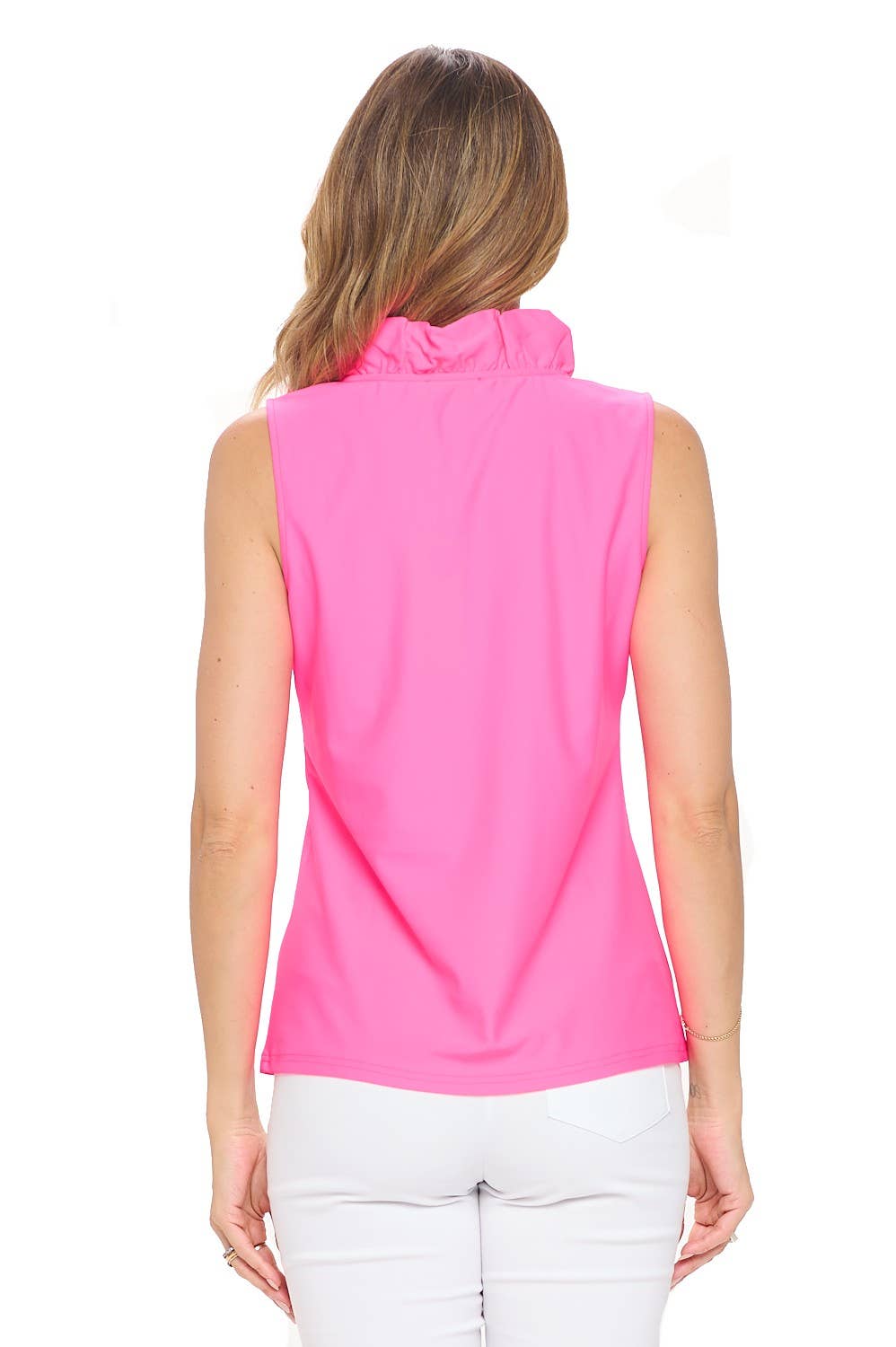 ARYEH - Evelyn Neon Pink Sleeveless