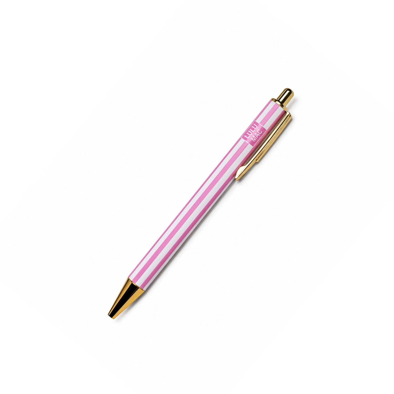 Girlie Girl Originals Pink/White Stripe Ink Pen