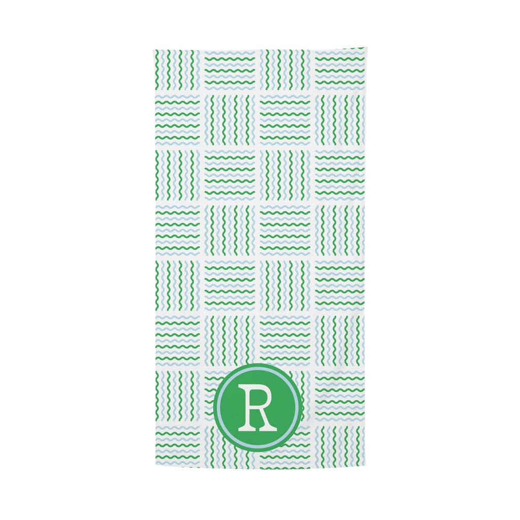 Mary Square - Initial Beach Towels