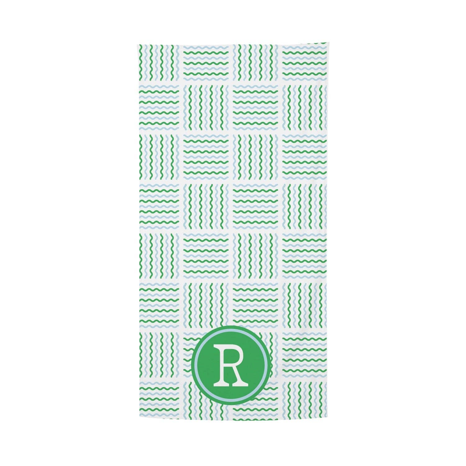 Mary Square - Initial Beach Towels