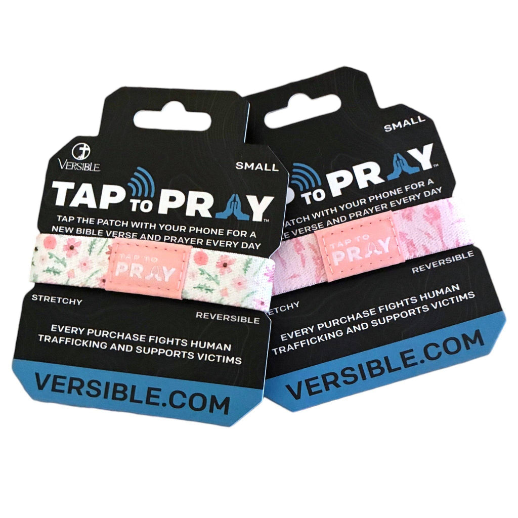 Versible - Tap To Pray® Wristband – Meadows - White