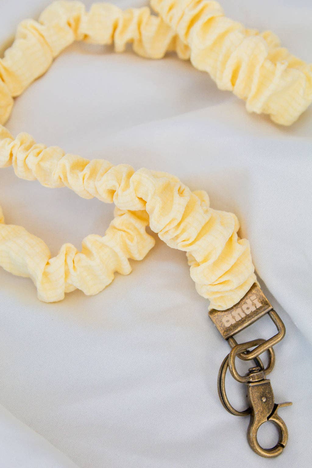 Andi x Katie Lynn Butter Yellow Lanyard