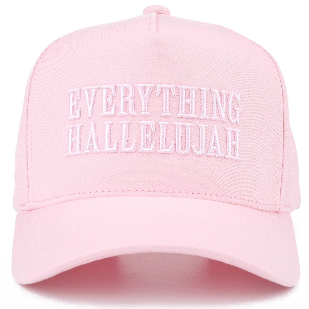 Hana - C.C EVERYTHING HALLELUJAH Letter Two Tone Trucker Cap