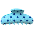 Girlie Girl Originals - LULU MAC HAIR CLIPS Blue/Navy Dot