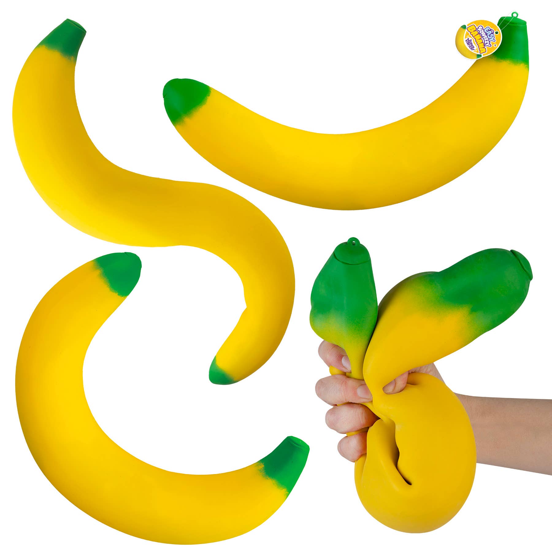 Orb Toys - Easy Sqweezy Stretchy Banana Mega