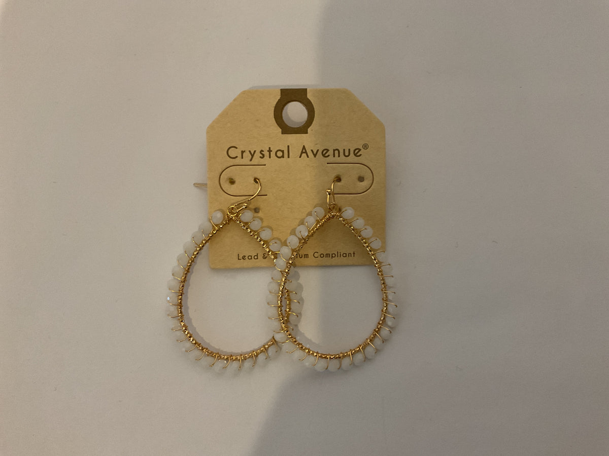 Bead Crystal Avenue Earrings