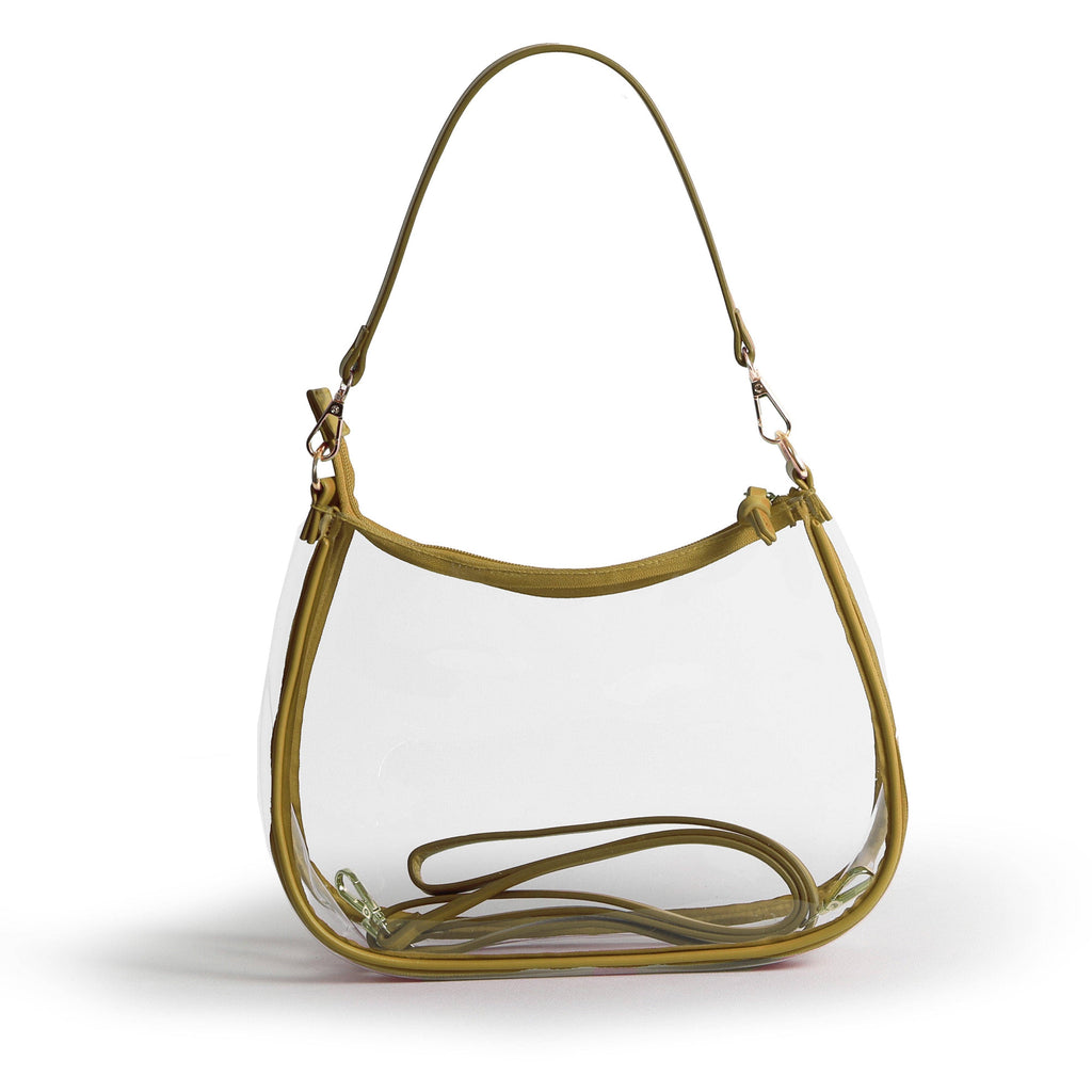 Desden - Sara Clear Purse - Metallic Gold