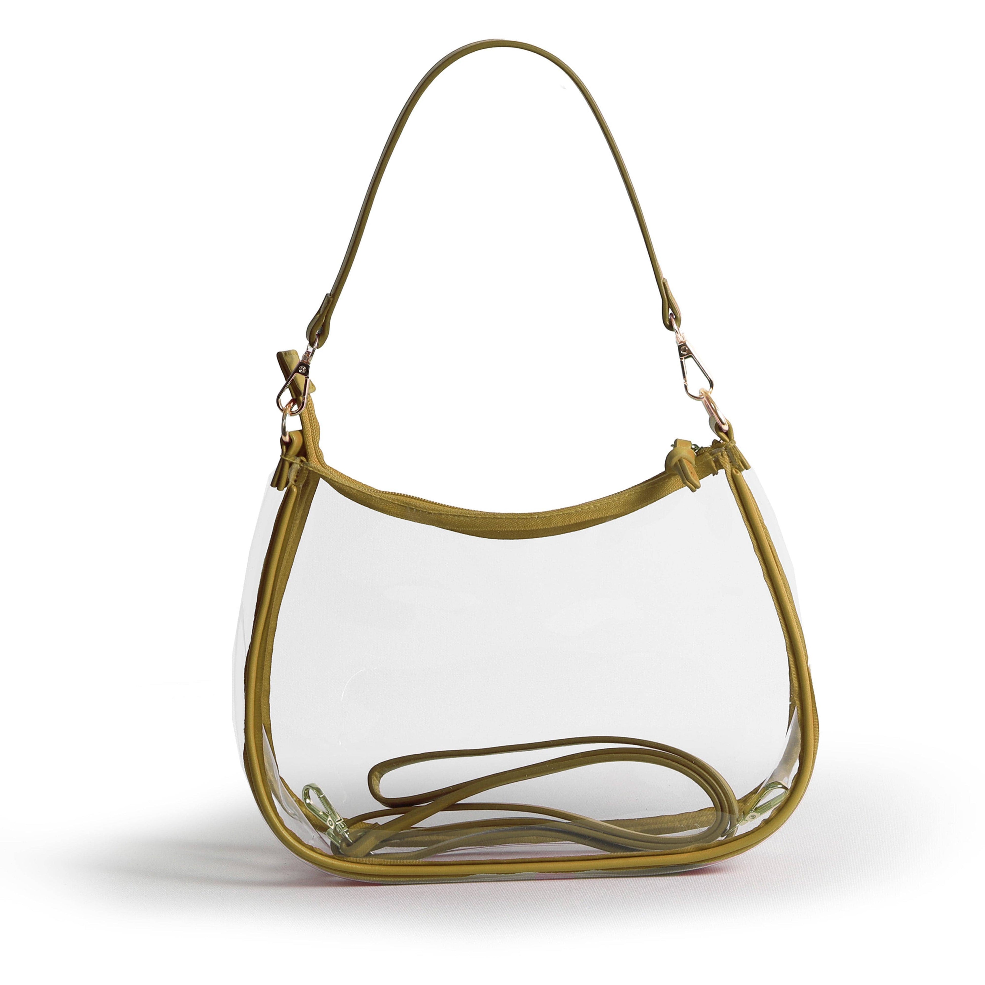 Desden - Sara Clear Purse - Metallic Gold