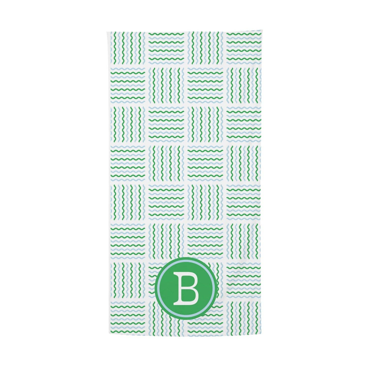 Mary Square - Initial Beach Towels