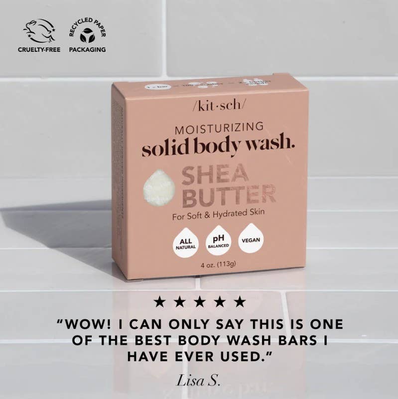 KITSCH - Shea Butter Exfoliating Body Wash