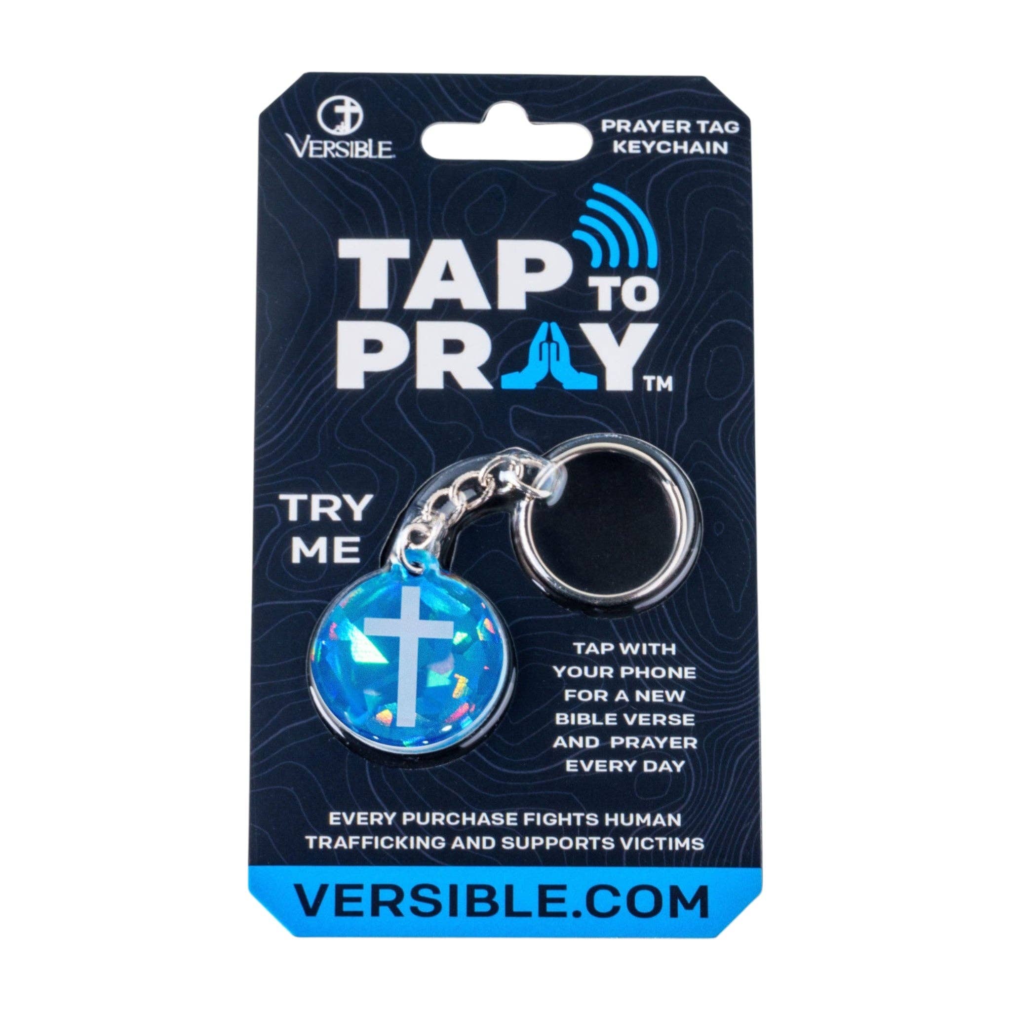 Versible - Tap To Pray™ - Prayer Tag Keychains