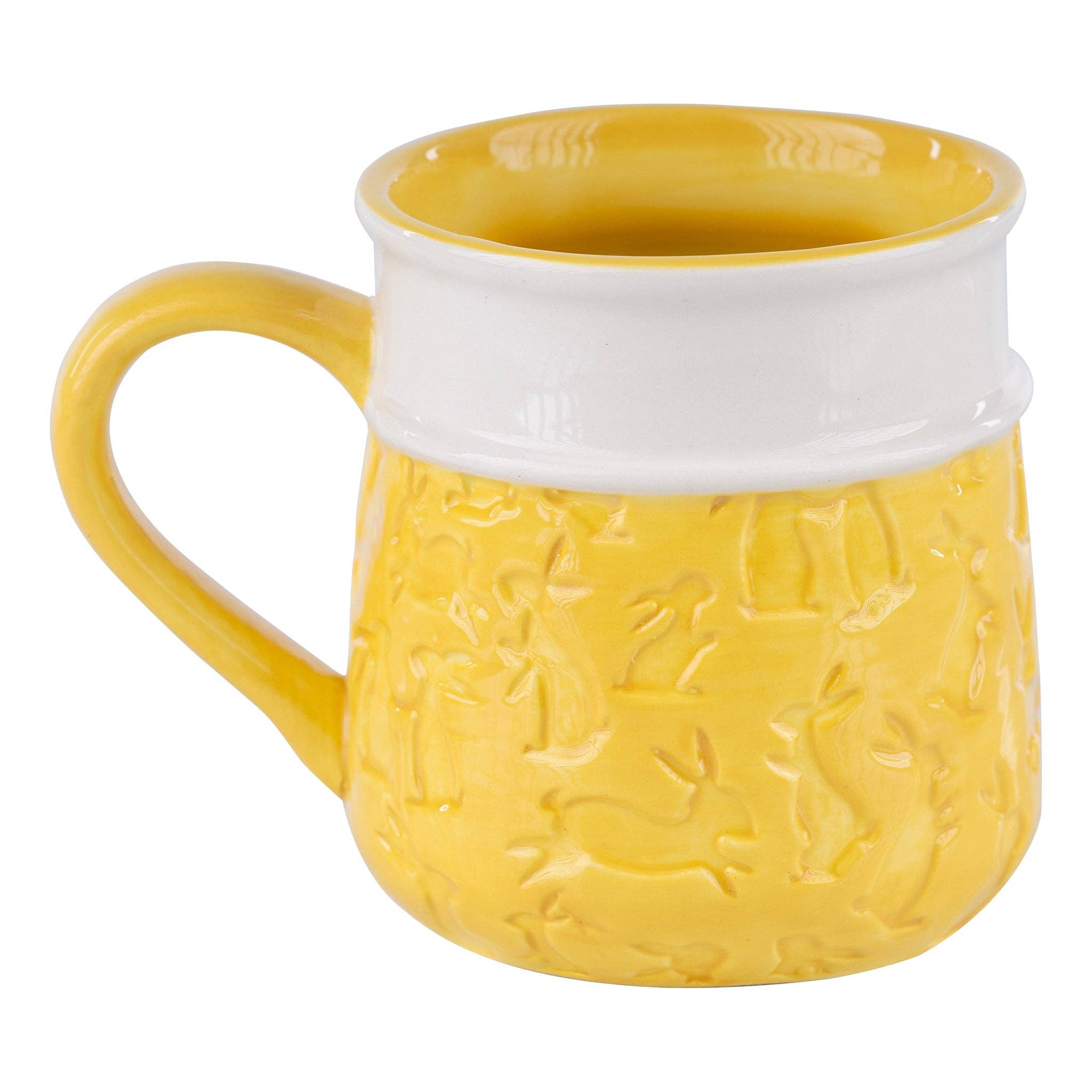 Glory Haus - Happy Easter Yellow Bunny Mug - Easter Decor