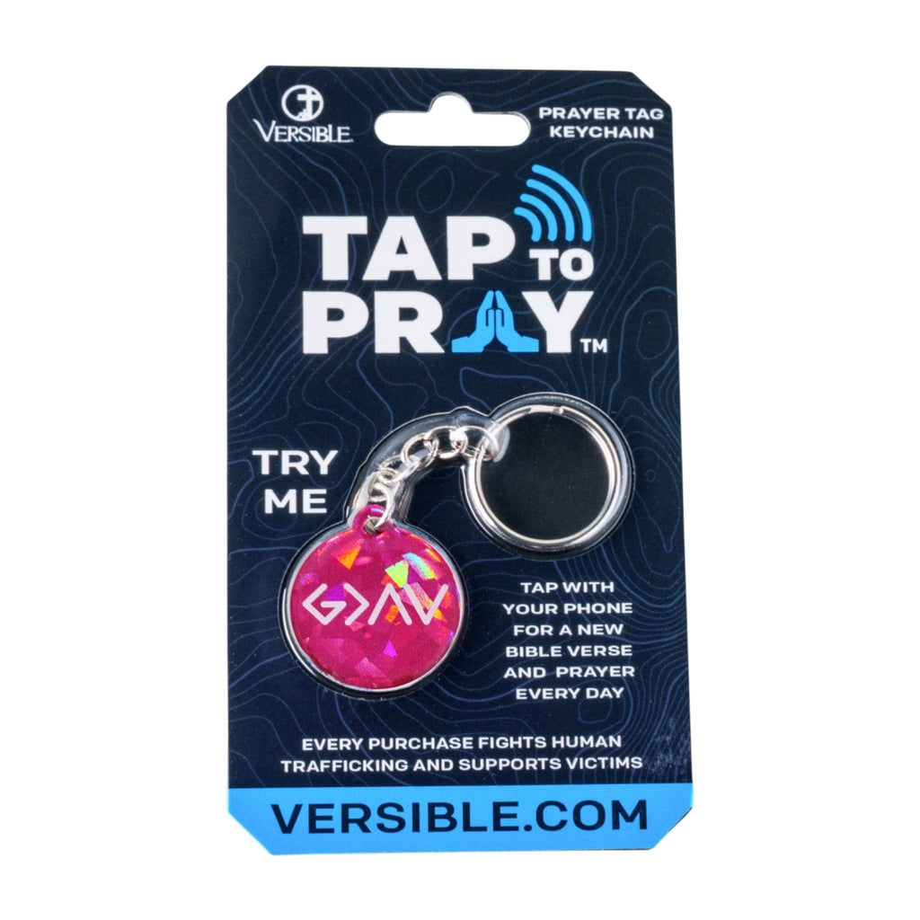 Versible - Tap To Pray™ - Prayer Tag Keychains