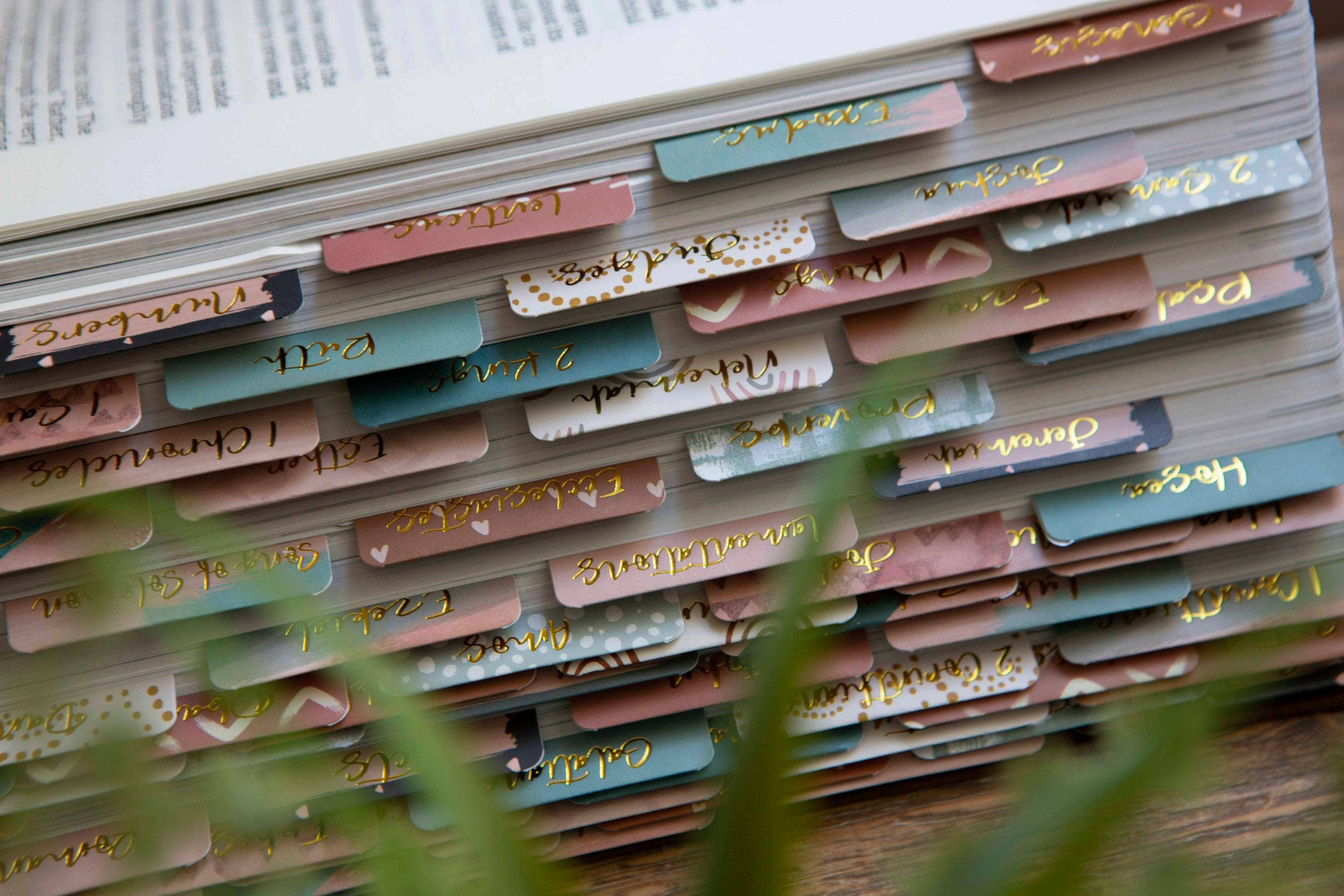 Chosen & Cherished - Bible Tabs | Bible Index Tabs