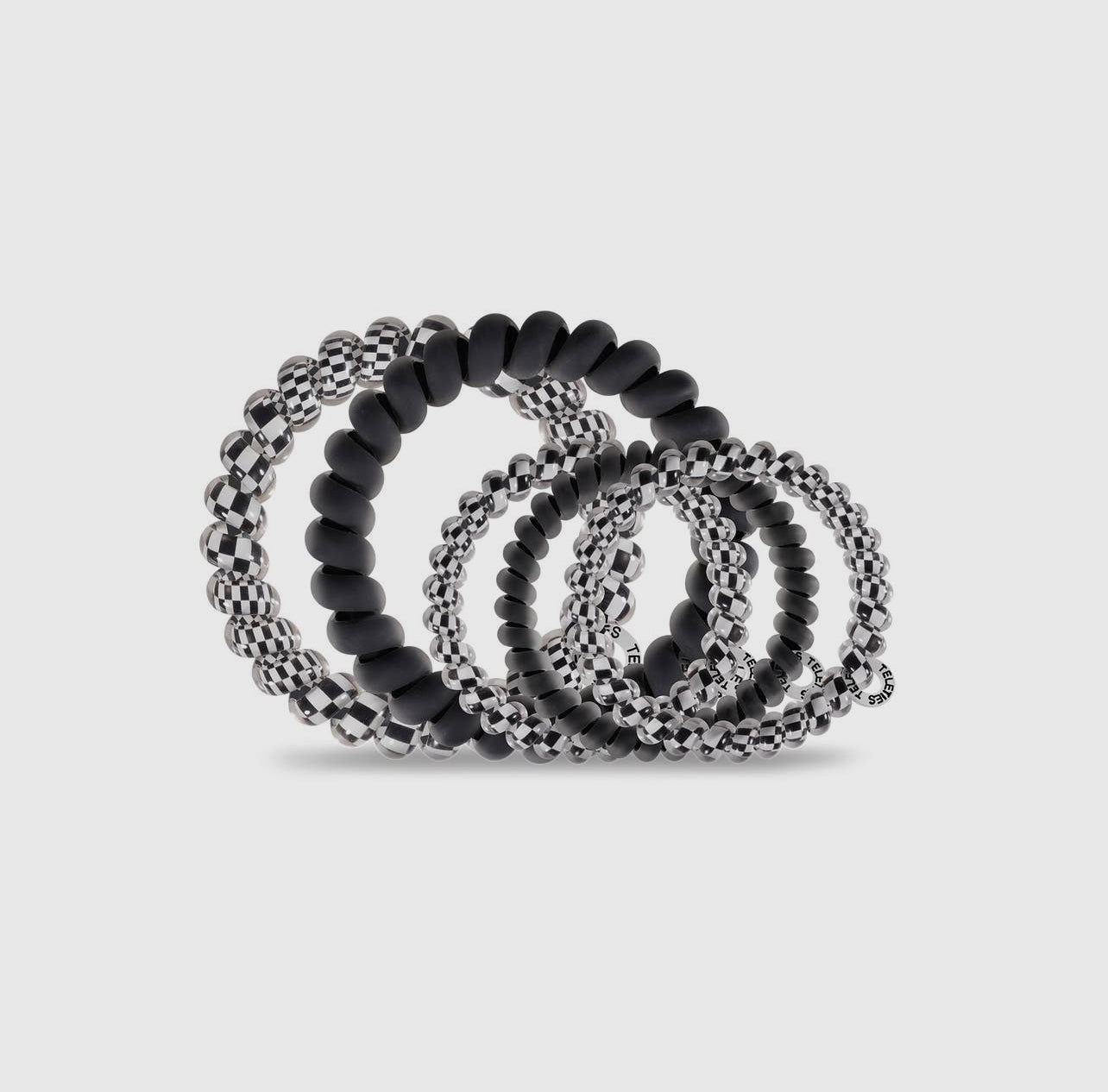 Black and white Teletie Mix Pack.