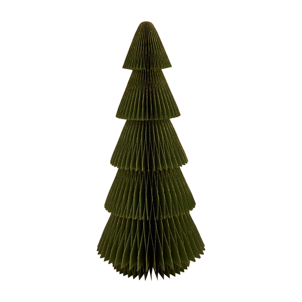 Green Handmade Paper Trees