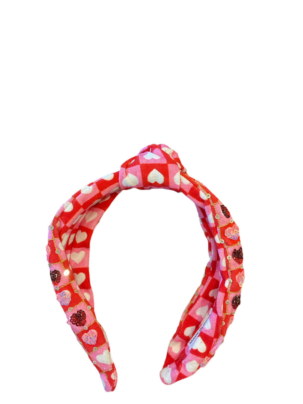Valentines Beaded Headband