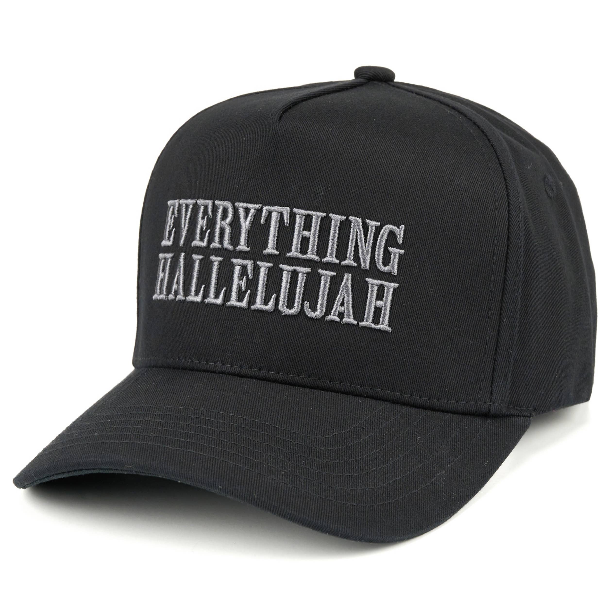 Hana - C.C EVERYTHING HALLELUJAH Letter Two Tone Trucker Cap
