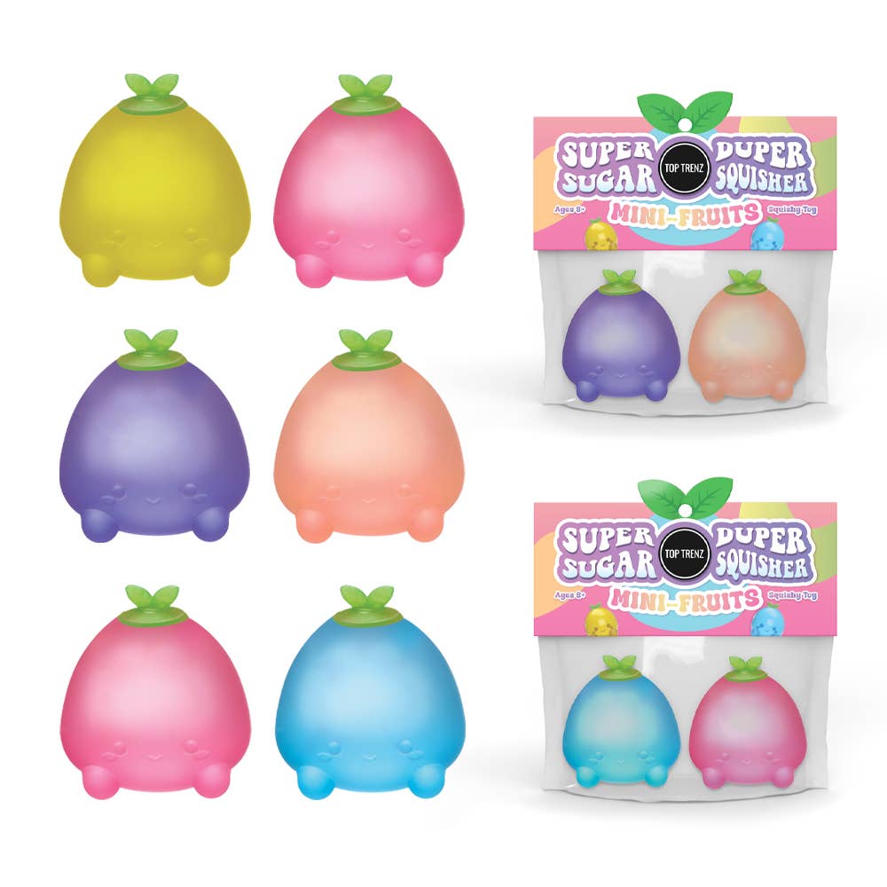 Top Trenz Inc - Super Duper Sugar Squisher Variety Kit /66 Pieces $5.00 each