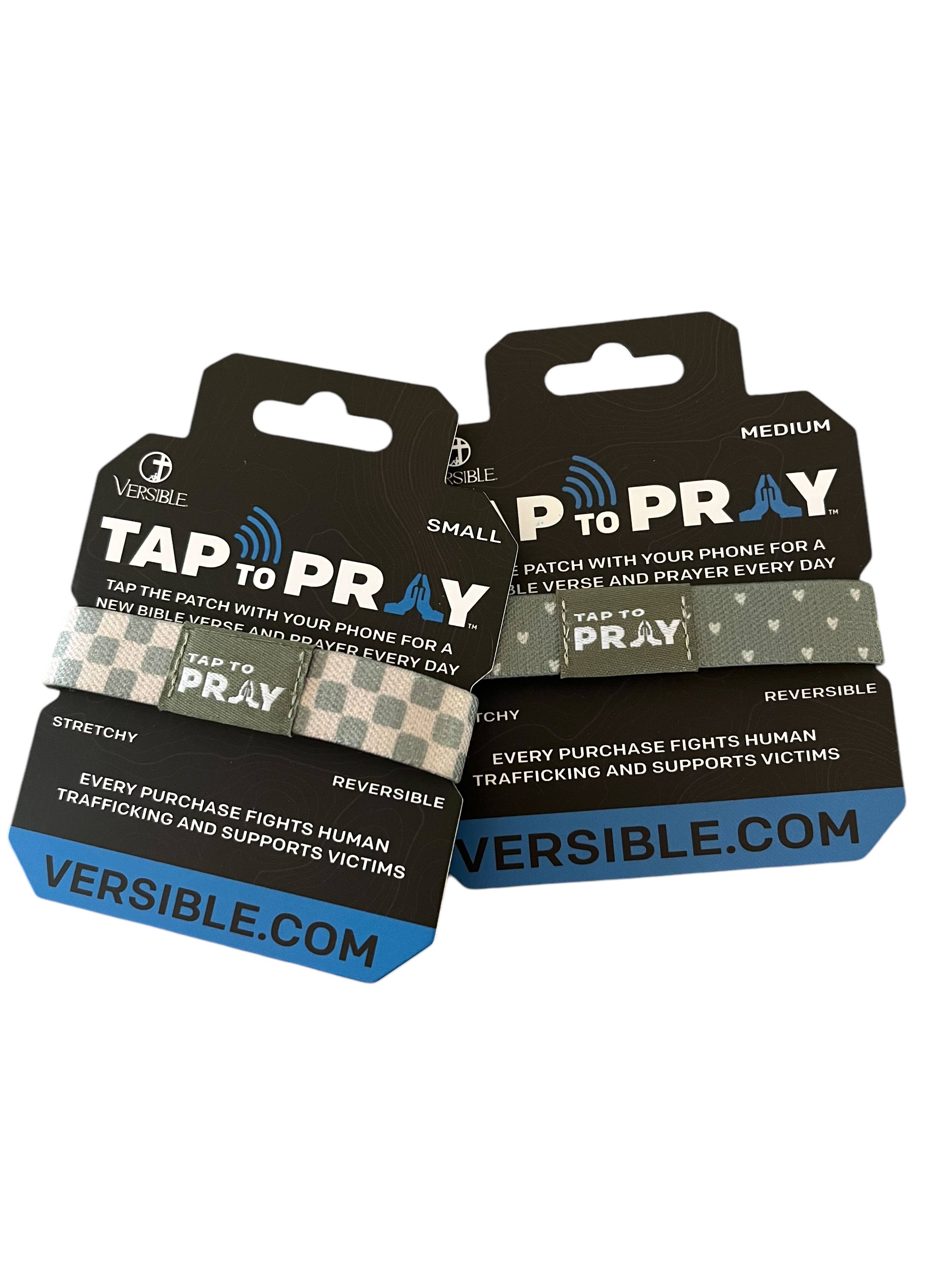 Versible - Tap To Pray™ Wristbands - Cottage & Tile