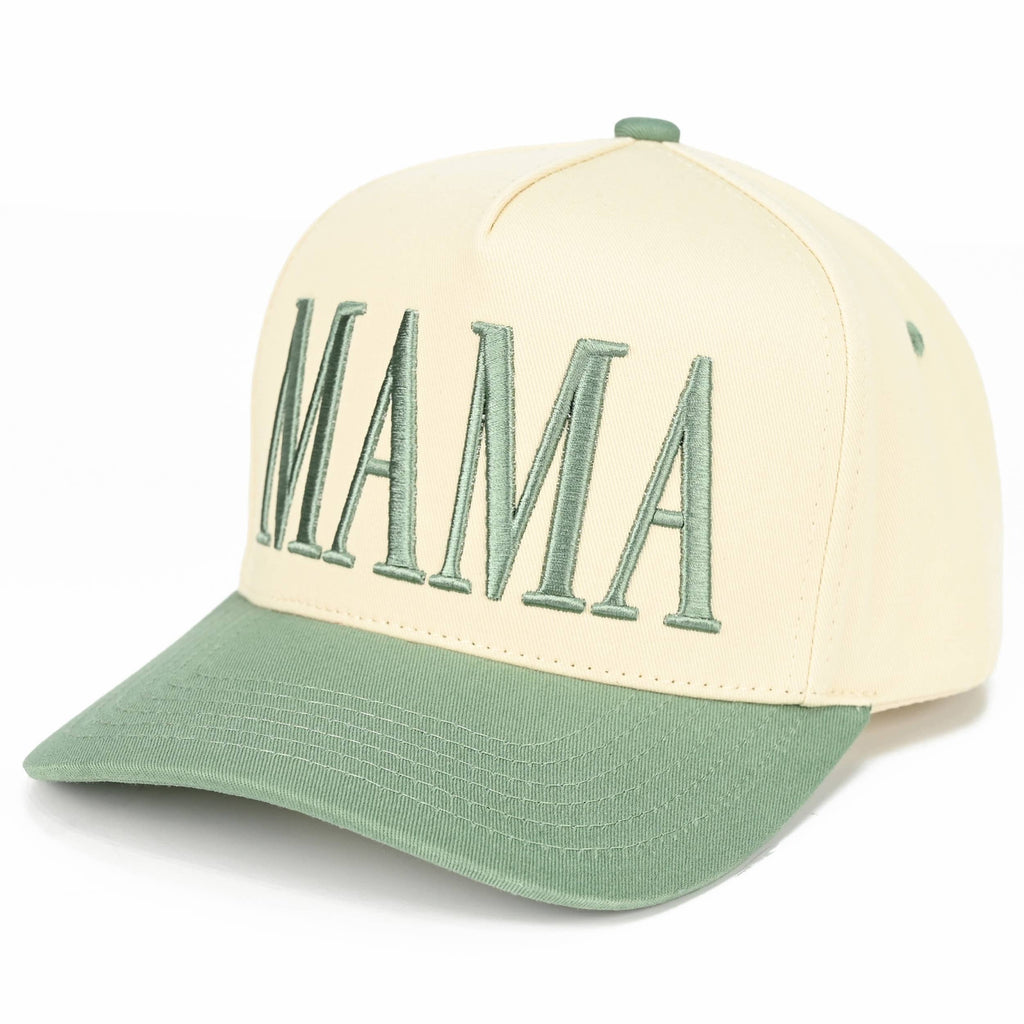 MAMA Letter embroidered Snapback Trucker Hat