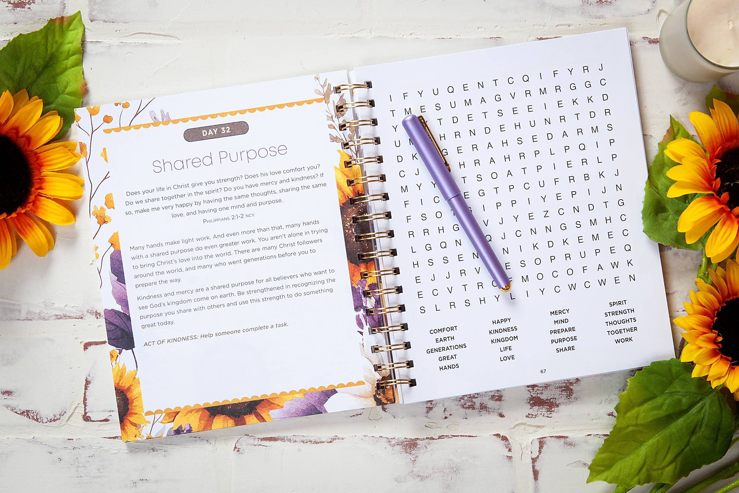 BroadStreet Publishing Group, LLC - 100 Days of Kindness (Word Search Devotional)