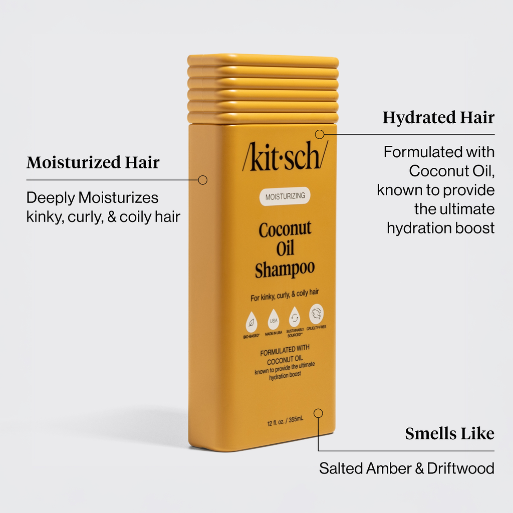 KITSCH - Moisturizing Coconut Oil Shampoo & Conditioner Combo