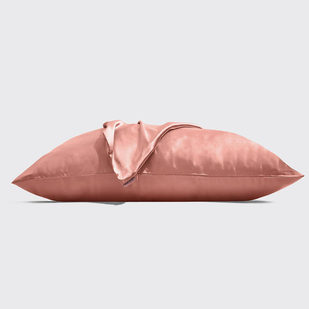 KITSCH - Satin Pillowcase Standard - Terracotta