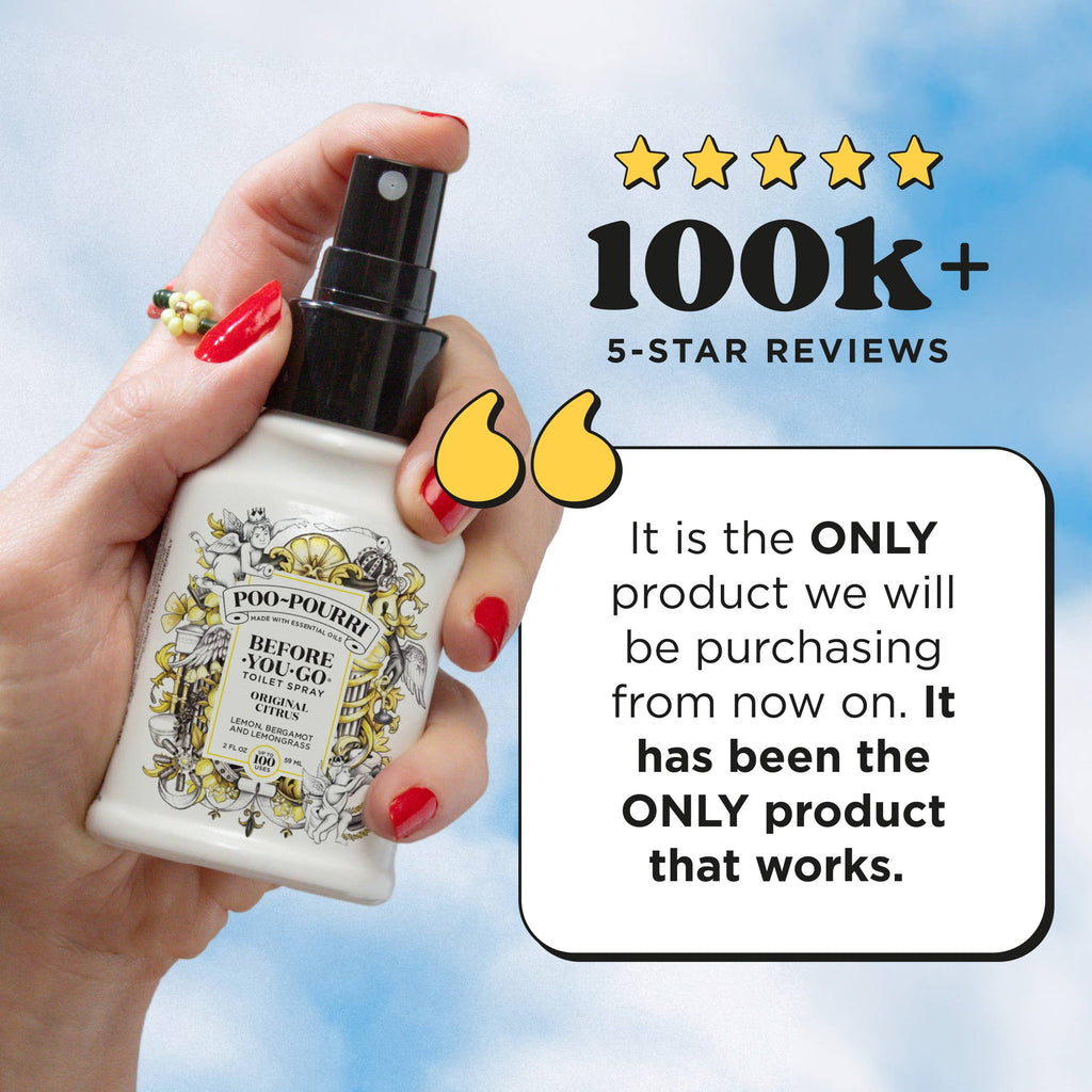 ~Pourri - Poo~Pourri Original Citrus Toilet Spray 4oz.