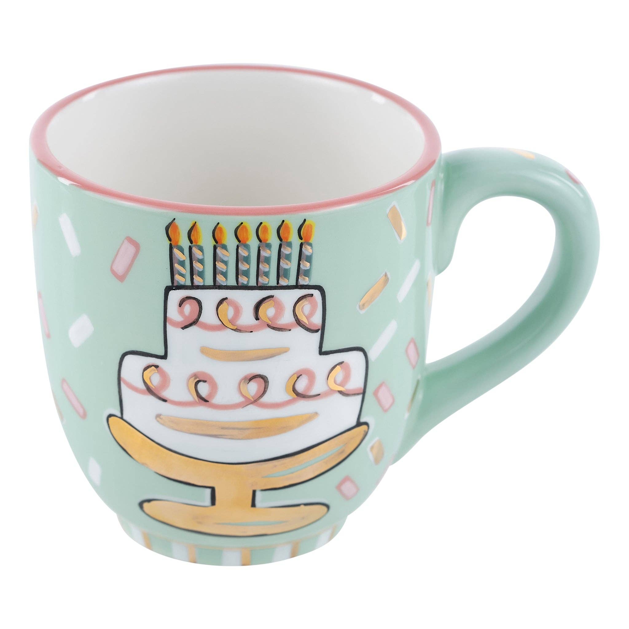 Glory Haus - Candles and Confetti Cake Mug