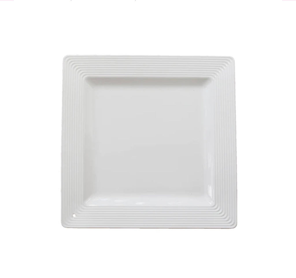 Nora Fleming Pinstripes Square Platter.