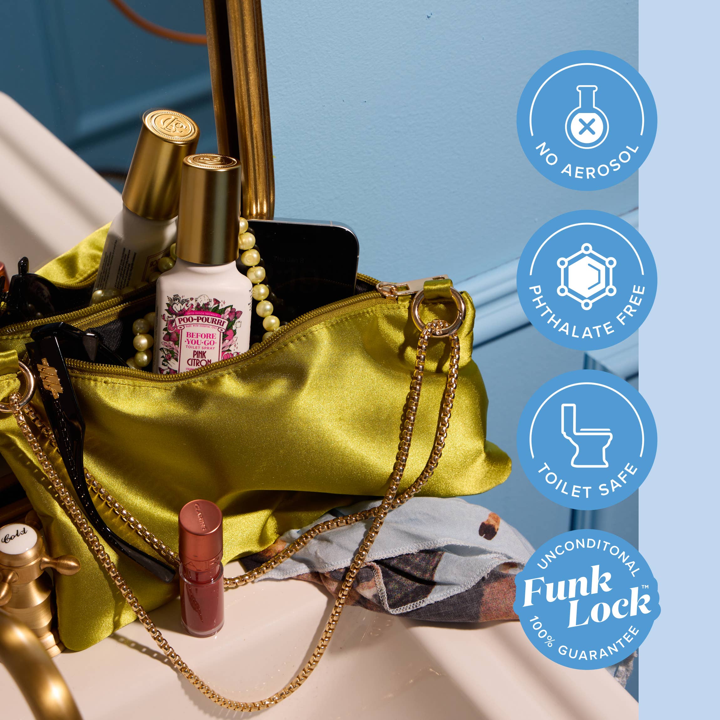 ~Pourri - Poo~Pourri 2 Tier Spring Display - 24 units