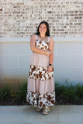 Dreamy Ideal Florals and Stripes Mxi