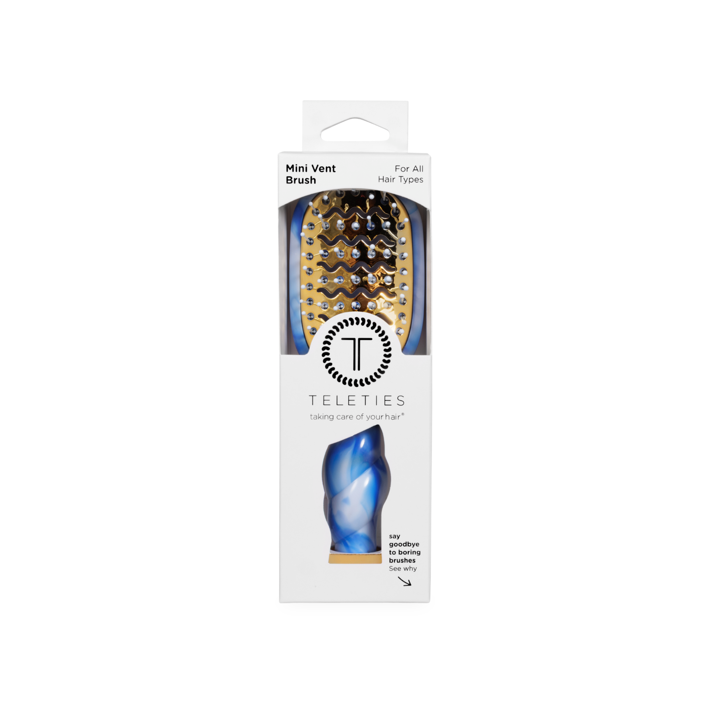 TELETIES - Mini Vented Brush | Tide & True