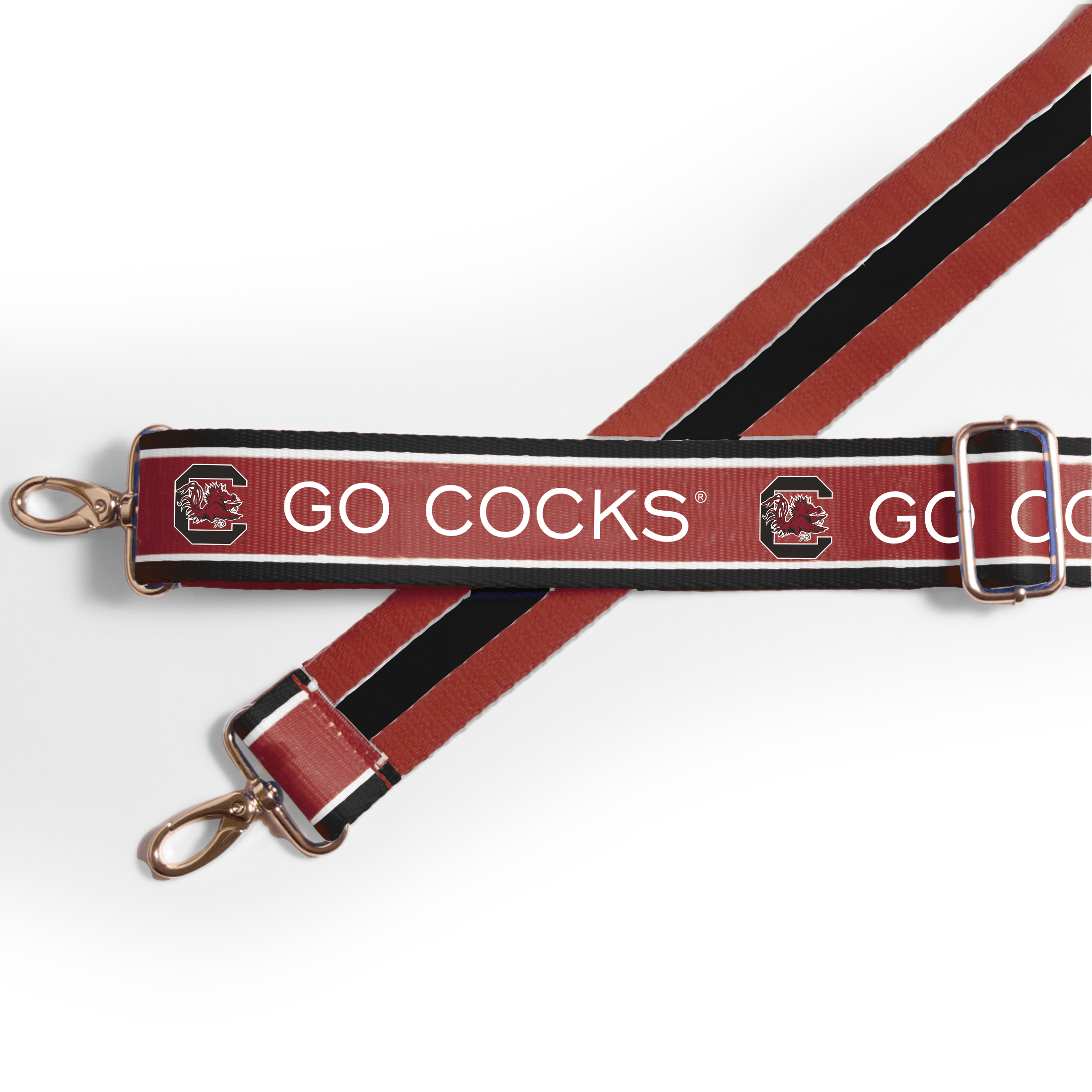 Desden - South Carolina Gamecocks Classic Stripe Purse Strap – 1.5"