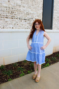 SS Youth Coastal Prep Dress