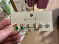 Golf Studs - Set of 3