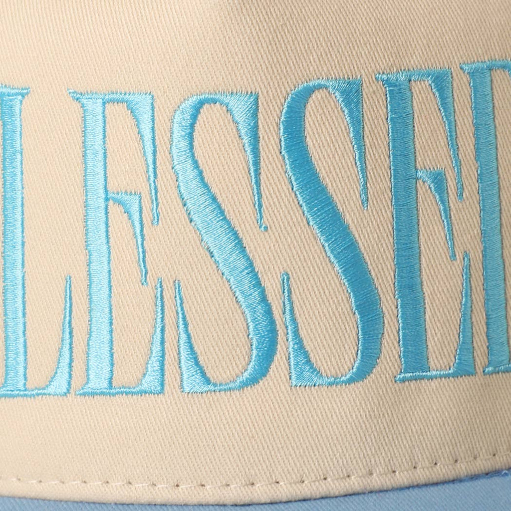 Fashion City - BLESSED Lettering Embroidery Baseball Cap